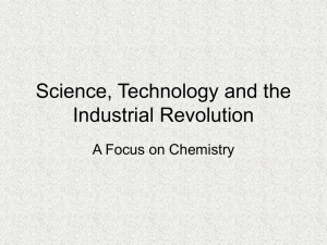 Science and the Industrial Revolution
