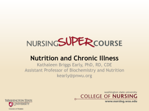 Nutrition and Chronic Illness