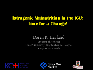 malnutrition in the ICU comprehensive 50 min mar 24 12