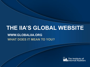 Global Website Presentation