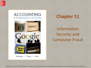 Information Security and Computer Fraud