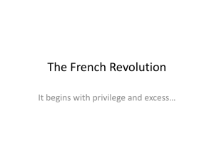 Whose Who of the French Revolution