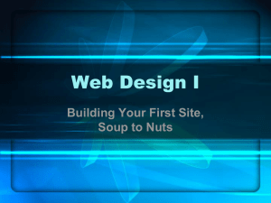 Orientation Presentation - Web Design Santa Barbara