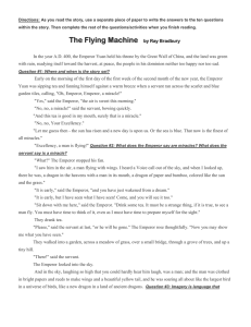 The Flying Machine: Story & Assignment