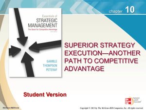 Essentials of Strategic Management 3e