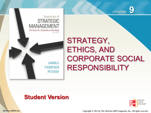 Essentials of Strategic Management 3e