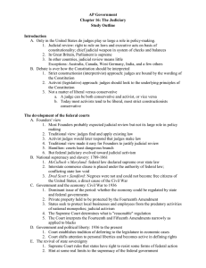 Chapter 16 Outline - Henry County Schools