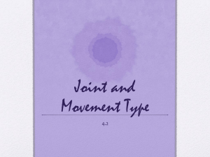 Joint and Movement Type