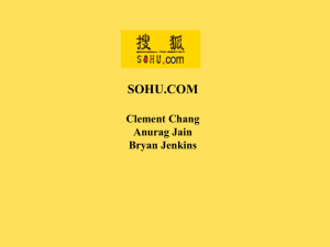PowerPoint Sohu.com - Clement Chang Web