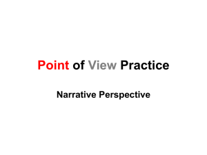 Point of View Practice Activity