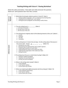 Viewing Worksheet - Future – English For Results