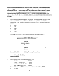 This assignment is part of the instructor designated points. A