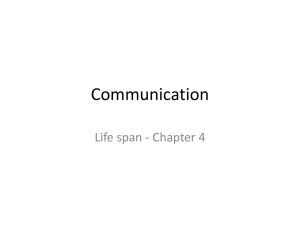 Lecture 4 - Communication
