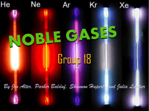 NOBLE GASES