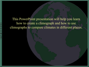 How to make a climograph