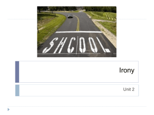 Irony - eng2mavericks