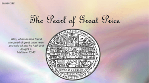 lesson 152 The Pearl of Great Price Power Pt