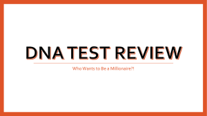 DNA Test Review