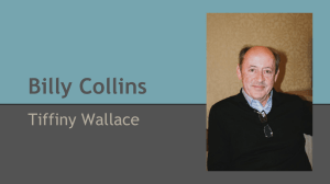 Billy Collins - Tiffiny Wallace