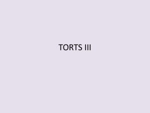 torts iii