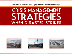 Crisis Management Strategies