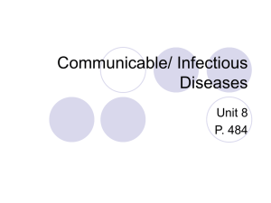 Communicable/Infectious Diseases