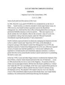 lucas v.south carolina coastal council