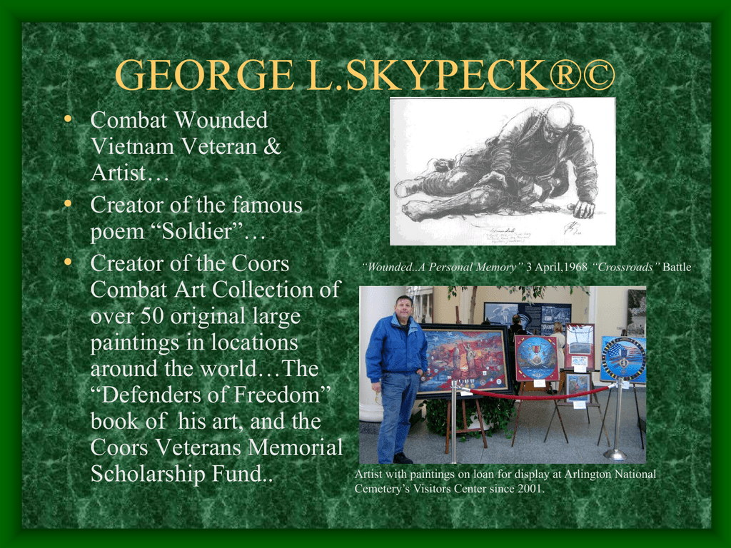 Here George L Skypeck