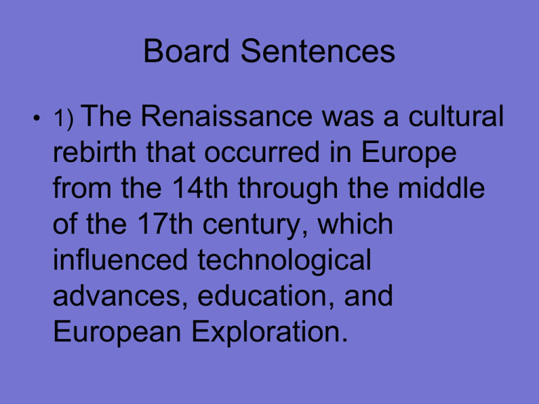 board-sentences