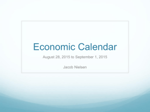 economic calendar ppt