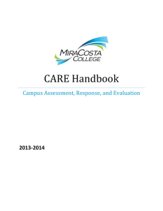 CARE Handbook - MiraCosta College