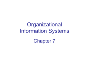 Different Types of Information Requires Different Types of Systems