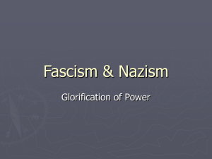 Ideologies-fascism