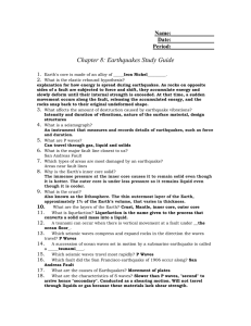 CH 8 Study Guide Answer Sheet
