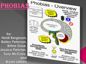 Phobias - Jessica's Web site
