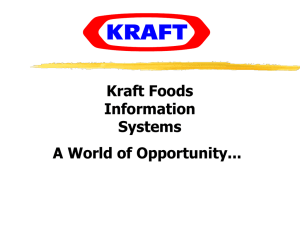 Kraft Foods - Indiana University