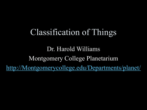 Classification - Montgomery College