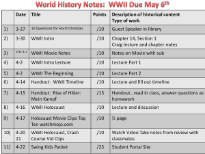File - Mrs. Craig: FHS World History