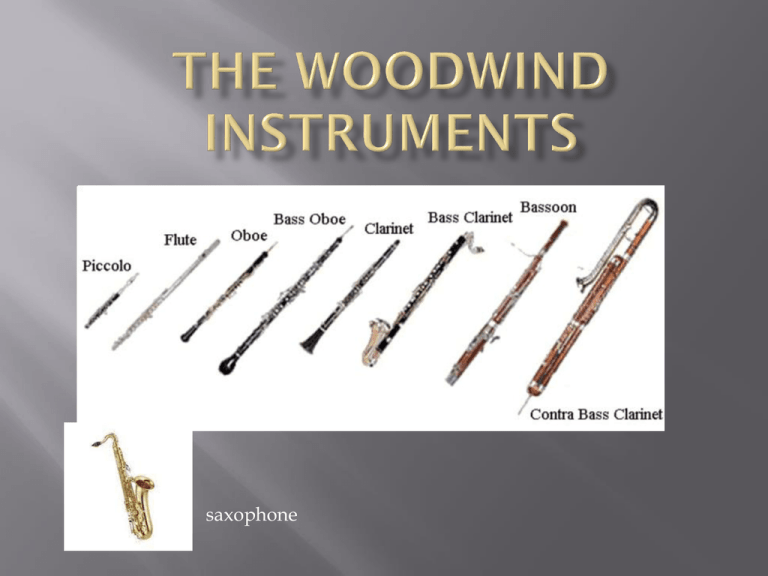 Woodwind Instruments at James blog