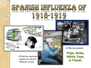 Spanish Influenza of 1918-1919 - tfss-g4p