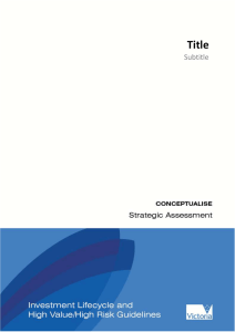 Strategic assessment template - Stage 1 Conceptualise (DOCX 362kb)