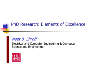 PhD Research: Elements of Excellence