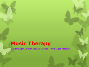 Music Therapy - Simon Fraser University