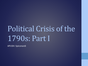 Political Crisis of the 1790s