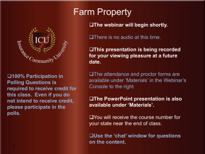 Farm personal property - Insurance Community University