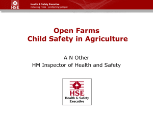 Child Safety in Agriculture