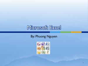 Microsoft Office Excel 2007