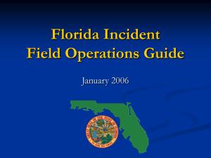 2006 FOG Initial Training - Florida Division of Emergency
