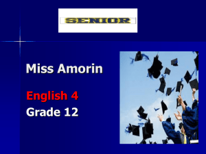 English 4R Overview PP