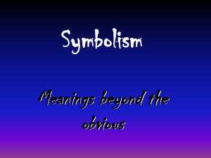 Symbolism - Lyndhurst School